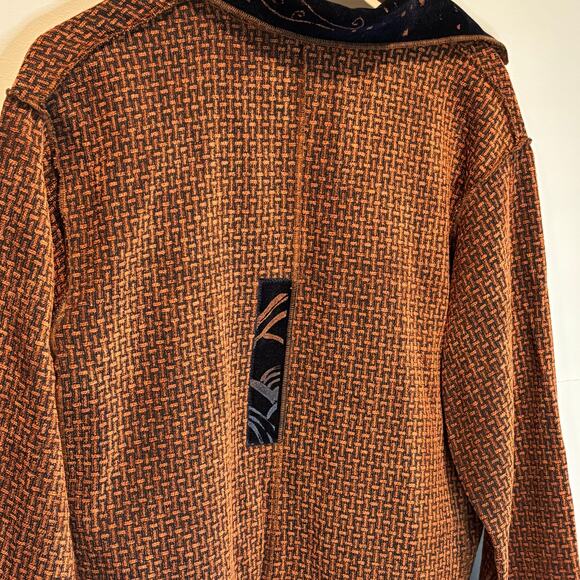 Vintage K.D. Spring Textured One Button Blazer Jacket - size Small - Picture 7 of 7